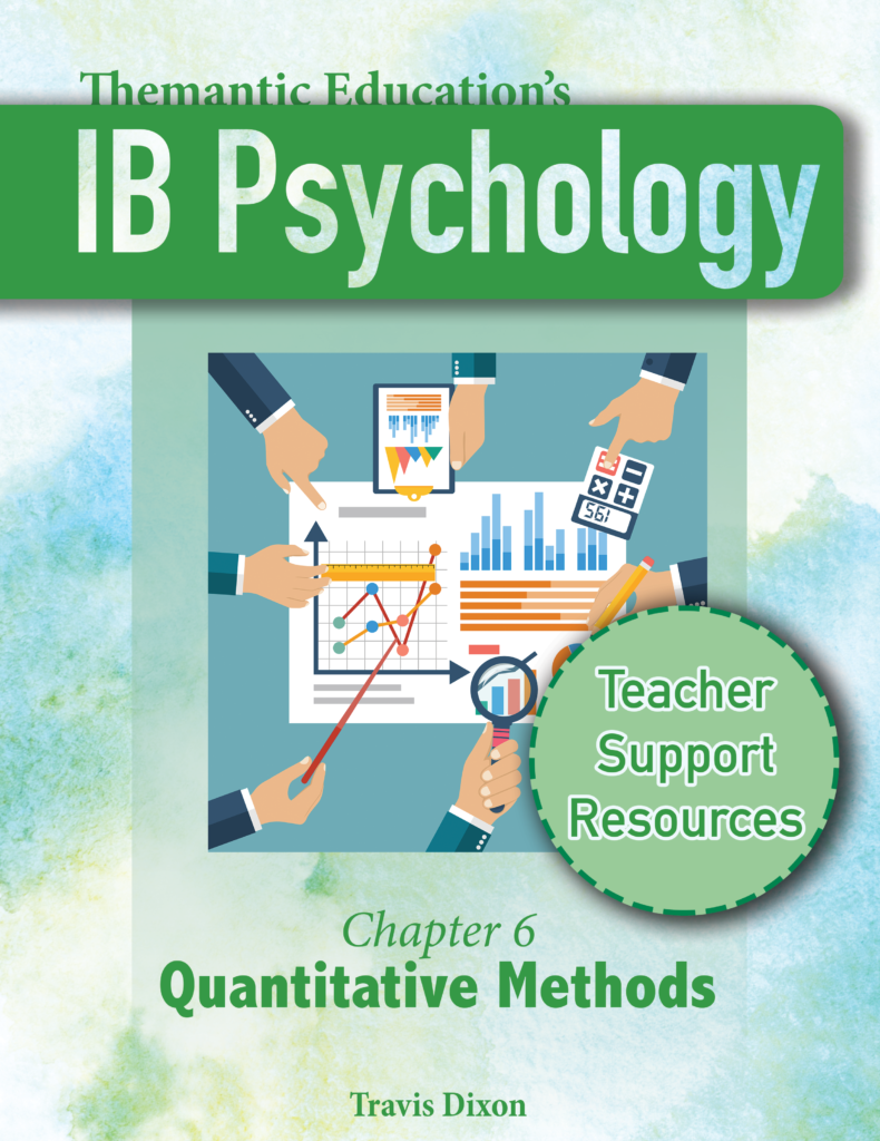 Teacher Support Pack Quantitative Research Methods | IB Psychology